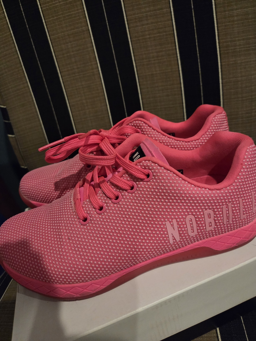 NOBULL Bright Pink Women's Trainer Sneakers
